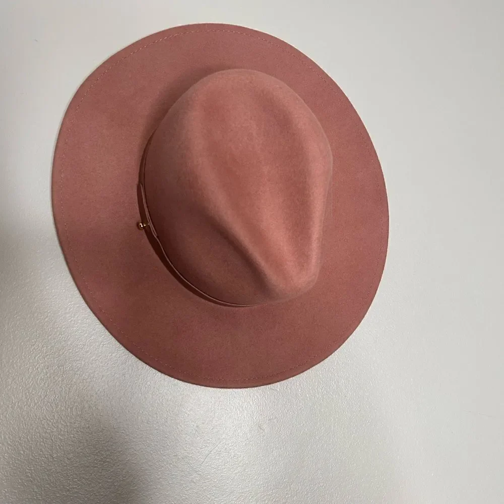 Lack of Color The Fleur Hat in Dusty Mauve NWT